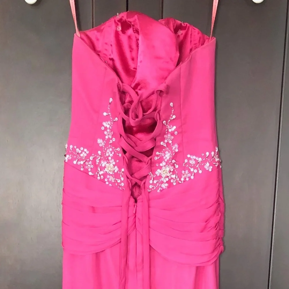Pink prom dress - Picture 3 of 3